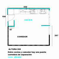 Presupuesto alicatado y ensolado cocina-comedor