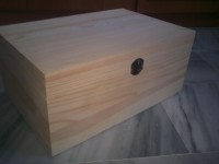 Presupuesto caja de madera