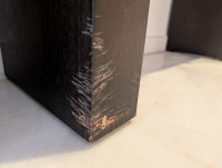 Presupuesto muebles dañado por perro