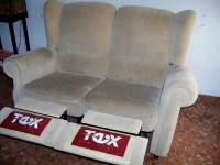 Presupuesto tapizar dos sofás relax