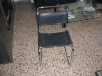 Presupuesto reparar sillas cuero y acero